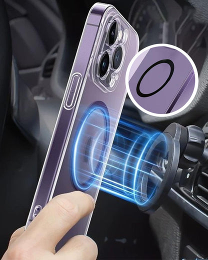 Adhesive Thin Metal Plates for Magnetic Mounts - Compatible with Phone Cases, Car Mounts, and Magnetic Holders (3 Rectangle & 3 Round & 4 Ring, Black)