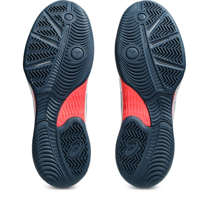 ASICS Men's Gel-RENMA Pickleball Shoes, 13, White/MAKO Blue