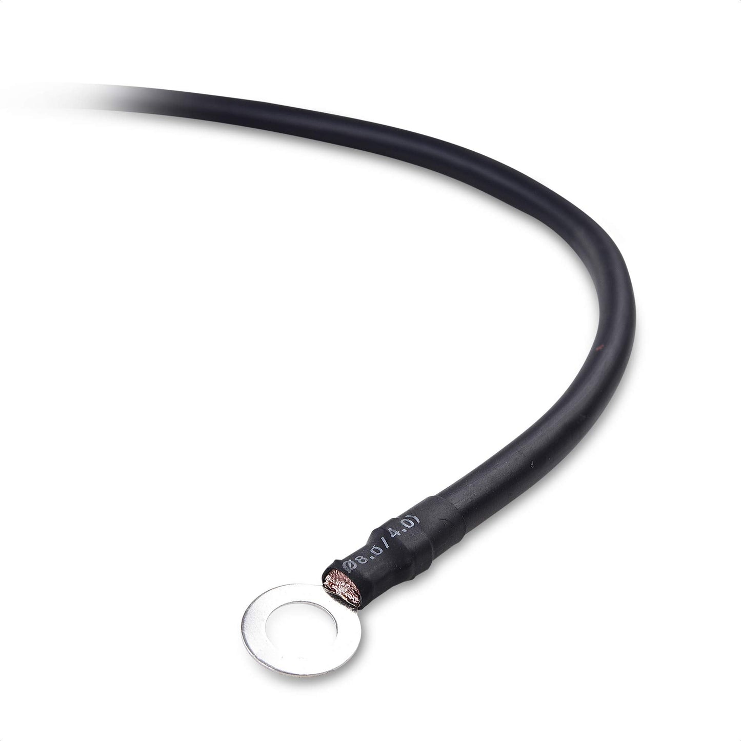 Cable Matters 6 Gauge Battery Cable Inverter Power Cable with Oxygen-Free Copper 2 Feet - Black + Red 2 Piece Set