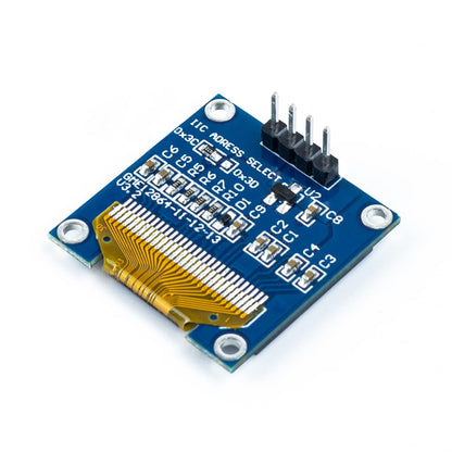 Hosyond 5 Pcs 0.96 Inch OLED I2C IIC Display Module 12864 128x64 Pixel SSD1306 Mini Self-Luminous OLED Screen Board Compatible with Arduino Raspberry Pi(Blue and Yellow)