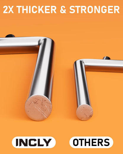 INCLY 1/4" Pegboard Hooks Set for Hanging Tools, 206PCS Heavy Duty Peg Hook Hanger & Holder Only Fit 1/4 Inch Pegboard for Craft Assortment Garage Organizer Bins Attachment Peg Board Accessories