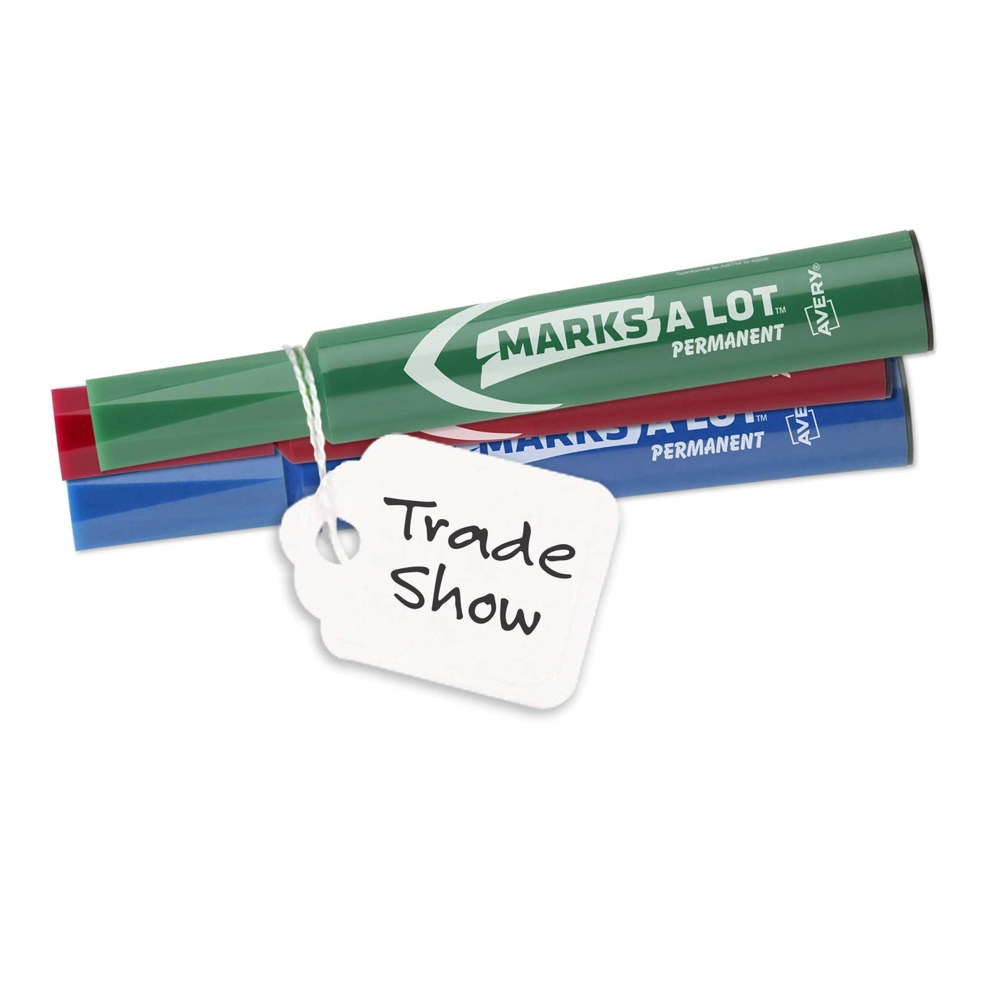 Avery Strung Marking Tags with String Attached, Gift Tags with String Attached, 1.75 x 1.09 in, Pack of 100 (6732)