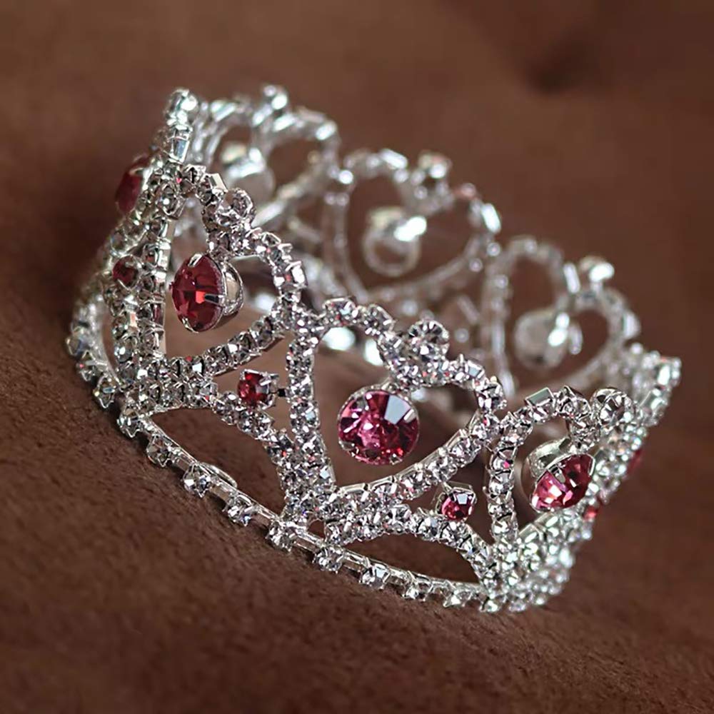 Infant Baby Girl Boy Crown Photo Shoots Headband for Newborn Crystal Princess Party Headwear Photography Props