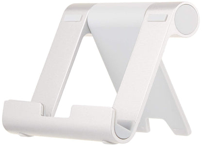 AmazonBasics L6LSH001-CS-R Multi-Angle Portable Stand for Tablets, E-readers and Phones - Silver