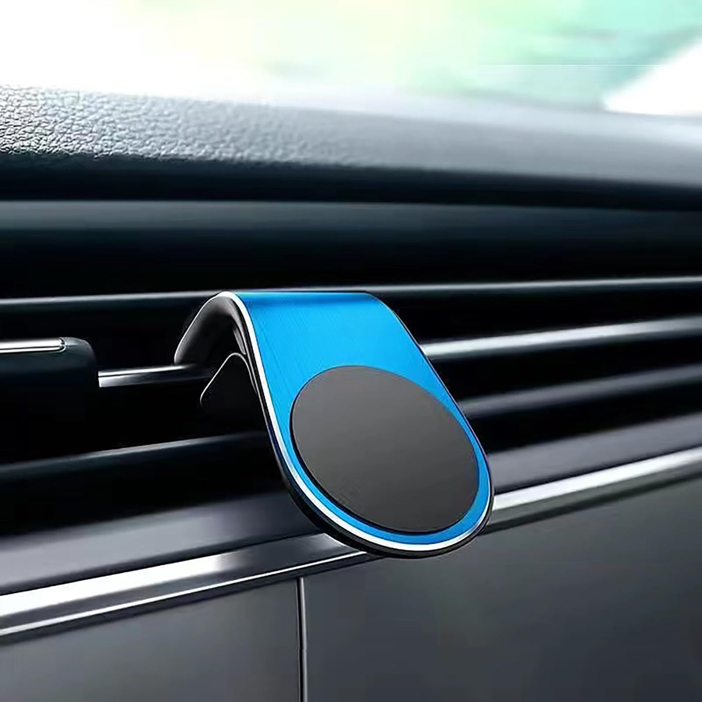 Air Outlet Mobile Phone Rack, Universal Portable Phone Holder Clamp Bracket, Auto Parts, Accessory for Cars Red DJA497-02