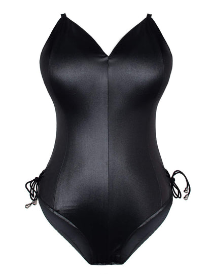 Womens Bunny Costume Girl Suit Senpai Cosplay Anime Role Costume One Piece Bodysuit Removable Padded with Stockings Set(L)