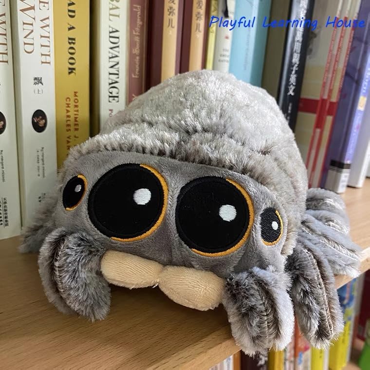 A New Soft and Cute Spider Plush Toy for Young Boys and Girls as a, Room Decoration