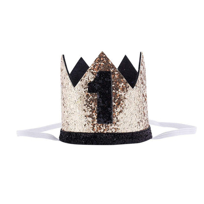 IMEKIS Baby Boys First 1st Birthday Cake Smash Outfit Wild ONE Bloomers Diaper Cover + Suspenders + Bowtie + Headband for Photo Props Party Costume Black Crown Wild One 6-12 Months