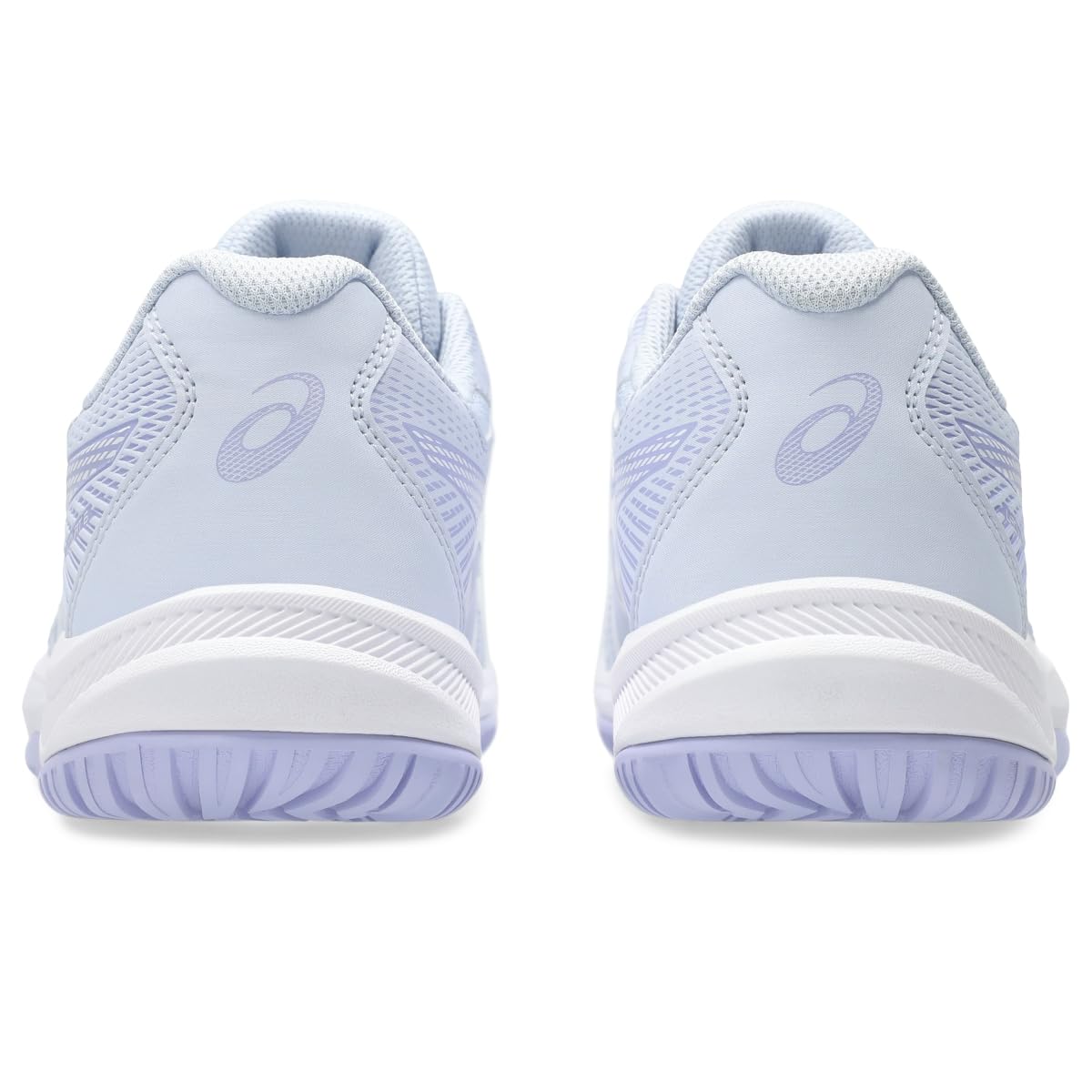 ASICS Women's Upcourt 6 Volleyball Shoes, 10.5, Blue Fade/White