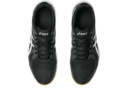 ASICS Men's Upcourt 6 Volleyball Shoes, 10.5, Black/White