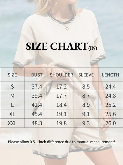 Zeagoo Halloween Sweaters for Women Fall Outfits Trendy 2024 Short Sleeve Crew Neck Knit Pullover Sweater Tops Blouses Green
