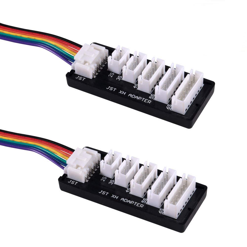 ACEIRMC RC Product JST-XH-2-6S Lipo Battery Charge Balance Board, JST XH Board Balance Expansion Charger Adapter gor RC 6S LiPo Battery Charge (2pcs)