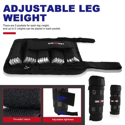 Adjustable Weighted Vest Set with Arm Weights and Leg Weights, Weight Training Workout Set, Weights Jacket & Wrist Weights & Ankle Weights (Including Weights: 96-100 Steel Plates)