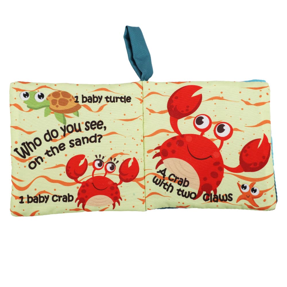 Baby Books Toys Gifts, Touch and Feel Cloth Crinkle Books for Babies,Infant Toddler Baby 0-3-6-12-18 Months, Early Learning Toys 6 to 12 Months 1-2 Years Old, Easter Shower Gift for Boys Girls,6 PCS
