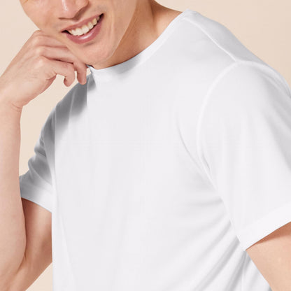 Amazon Essentials T-Shirts For Men, Active Performance Tech, Available in Big & Tall, Pack of 2, Black/White, 3X-Large Big