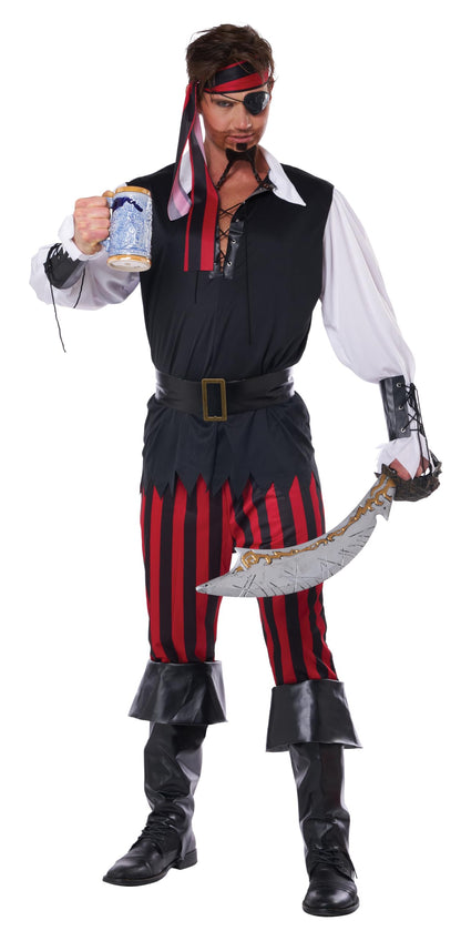 California Costumes Adult Cutthroat Pirate Costume Large