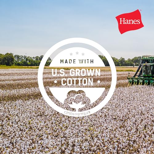 Hanes mens Essentials Short Sleeve T-shirt Value Pack (4-pack) athletic t shirts, Black, Large US