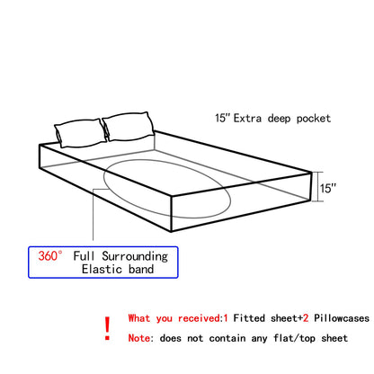 HOSIMA Death Moth Skull Heads Fitted Sheets Queen Bedroom Set Horror Theme Halloween Bedding,Goth Bedding Butterfly Bed Set for Adults Boys Girls Room Decor Floral Sheets Deep Pocket.