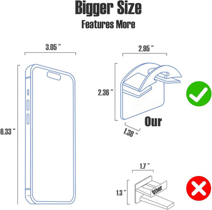 BRATEAYA Baseball Hat Holder for Wall, Adhesive Hat Racks for Baseball Caps, Super Strong Hat Display Hooks, No Drilling Hat Organizer Men Boys Bedroom Accessories, Clear, Pack of 10