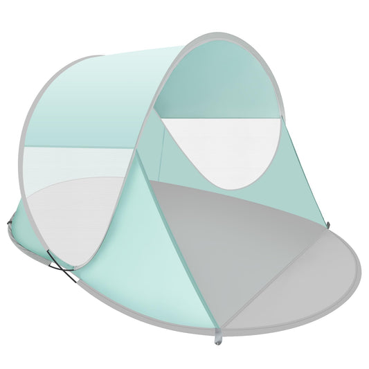 ISILER Pop Up Beach Tent, Portable Outdoor Shade Tent, UPF 50+ Shelter, Easy Setup Windproof Waterproof Canopy