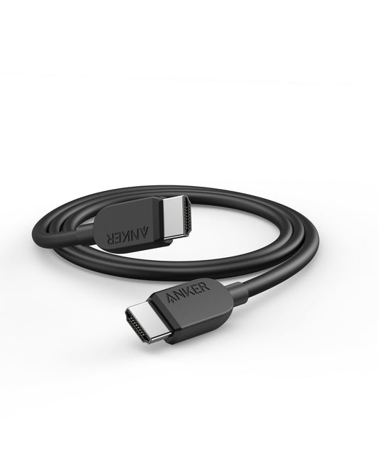Anker HDMI Cable 8K@60Hz, 6FT Ultra HD 4K@120Hz HDMI 2.1 Cord,48 Gbps Certified Ultra High-Speed,Compatible with PlayStation 5,Xbox,Samsung TVs,and More