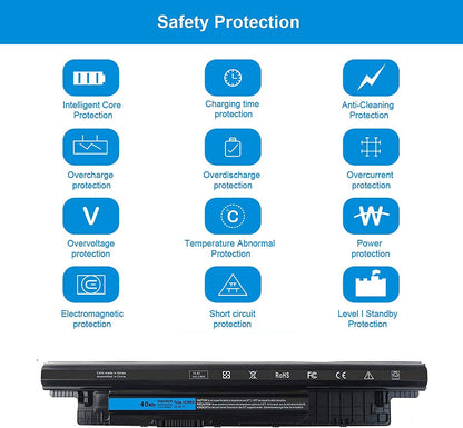 40Wh XCMRD 14.8V Battery for Dell Inspiron 15 3000 Series 3542 3543 3521 3537 3531 3541 17R 5721 5737 17-3737 3721 15R 5537 5521 14 3421 3437 14R 5421 5437 Latitude 3440 3540 P28F P40F FW1MN 4WY7C