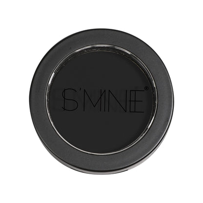 ISMINE Single Black Matte Eyeshadow Powder Palette High Pigment, Longwear, Intense Color Best Black Eyeshadow