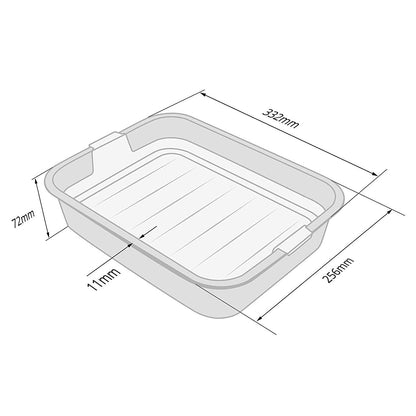 4BIG.Fun - First cat Litter Tray Tray - Perfect for Kittens, Cats, Babies, Boys, Cats, Toilet Tray with Cleaning Sieve - House Clean Even Without cat Litter - Available in Green or Grey