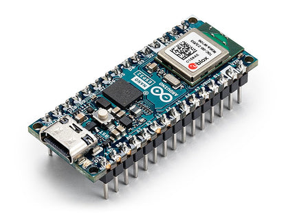 Arduino Nano ESP32 with Headers [ABX00083] – ESP32-S3, USB-C, Wi-Fi, Bluetooth, HID Support, MicroPython Compatible for IoT & Embedded Projects