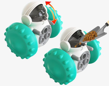 HNNOAIDA Interactive Dog Toy Dispensing Food (Blue)