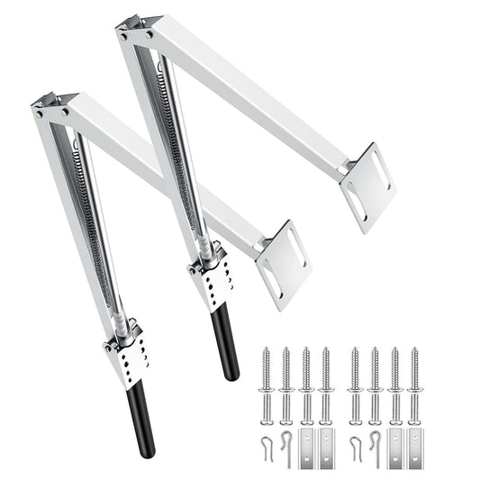 2PCS Auto Roof Vent Opener Automatic Greenhouse Window Opener for Ventilation Solar Heat Sensitive Auto Vent Kit Agriculture Gardening Tools Automatic Greenhouses Supplies (Single Spring Lifts 15 Lbs)