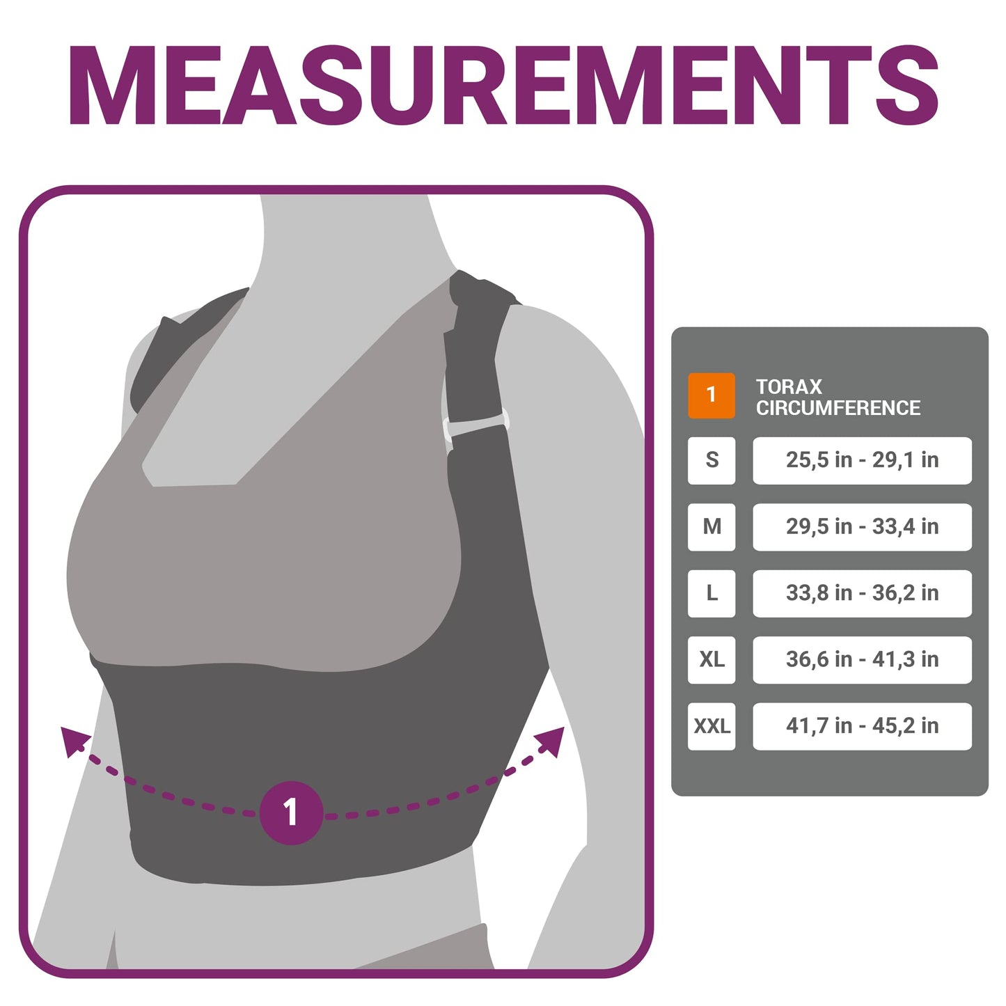 HIDROLIGHT - Boost Upper Back Brace - Adjustable Posture Corrector for Women and Men, Pain Relief, Back Support Belt, Neck Hump Corrector - Posture Adjustment, Physiotherapy Treatment - Black, Large