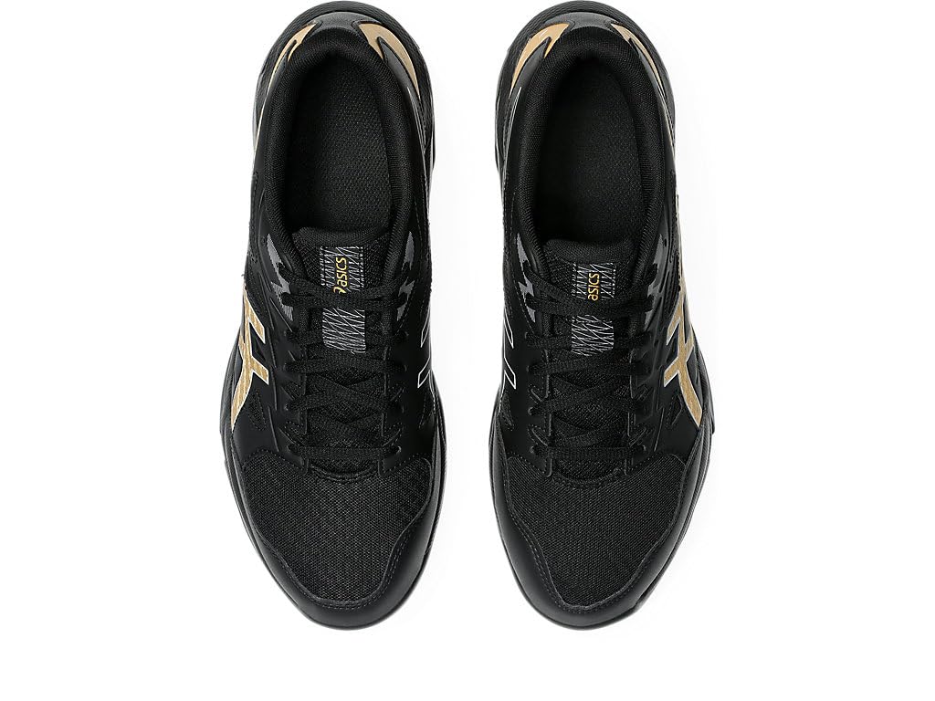 ASICS Men's Gel-Rocket 11 Volleyball Shoes, 9.5, Black/Piedmont Grey