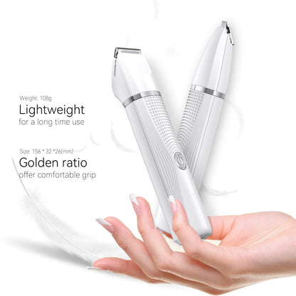 Bautrium Cat Grooming Clippers Kit with Paw Trimmer, 3 in 1 Electric Pet Hair Trimmer Supplies for Thick Matted Hair, Heavy Coat Butt Shaver Cat Razor Fur Trimmer for Dogs at Home