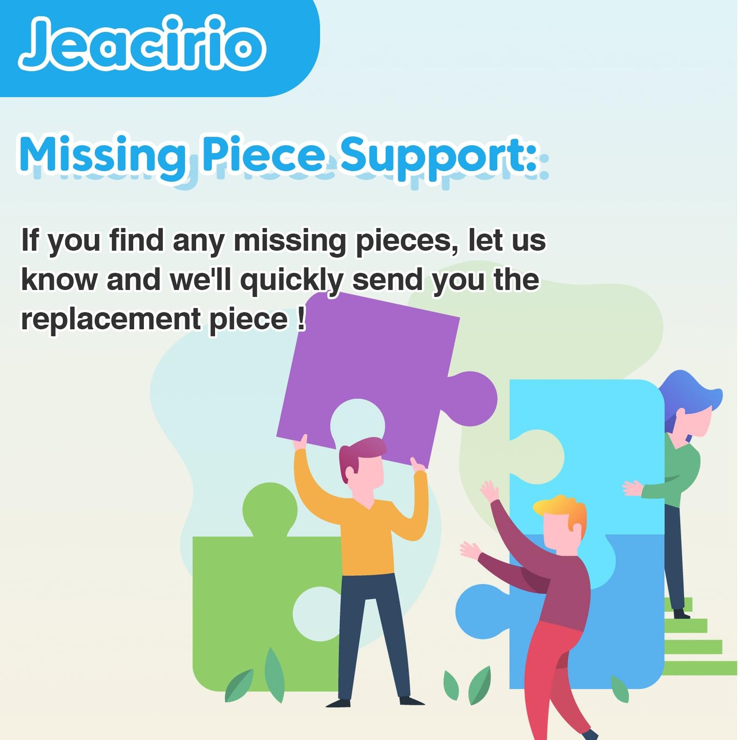 4-Pack Puzzles for Kids Ages 6-8 8-10 Year Old - Lions Horses Owls Dolphins, Large Piece Puzzles for Seniors, 100 Pieces Jigsaw Puzzles for Kids Ages 4-6, Learning Educational Toys for Boys and Girls