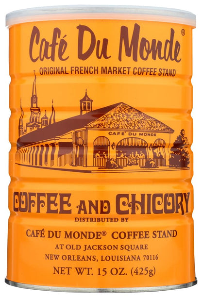 Cafe Du Monde Coffee Chicory, 15 Ounce Ground