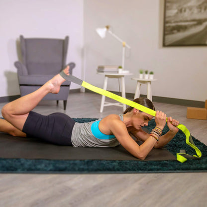 321 STRONG 5 in 1 Foam Roller Set with Hollow Core Deep Tissue Massager, Muscle Roller Stick, Stretching Strap, Spikey Plantar Fasciitis Ball, and Carry Bag, with 4K eBook