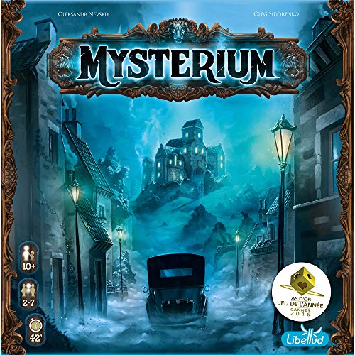 Asmodee Mysterium Board Game - Enigmatic Cooperative Mystery Game with Ghostly Intrigue, Family Fun for Kids & Adults, Ages 10+, 2-7 Players, 42 Minute Playtime