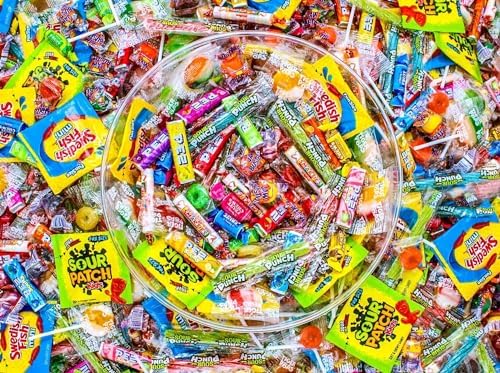 Bulk Candy Variety Pack - 8 lb Candy - Candy Bulk Individually Wrapped Candy- Halloween Candies - Trick Or Treat Candies - Piñata Filler Stuffers - Pinata Candy Stuffers - Candy Party Favors