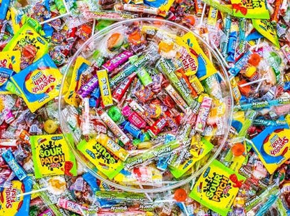 Bulk Candy Variety Pack - 8 lb Candy - Candy Bulk Individually Wrapped Candy- Halloween Candies - Trick Or Treat Candies - Piñata Filler Stuffers - Pinata Candy Stuffers - Candy Party Favors