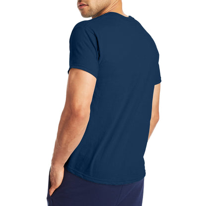 Hanes Men's 2 Pack X-Temp Performance T-Shirt, Navy, X-Large