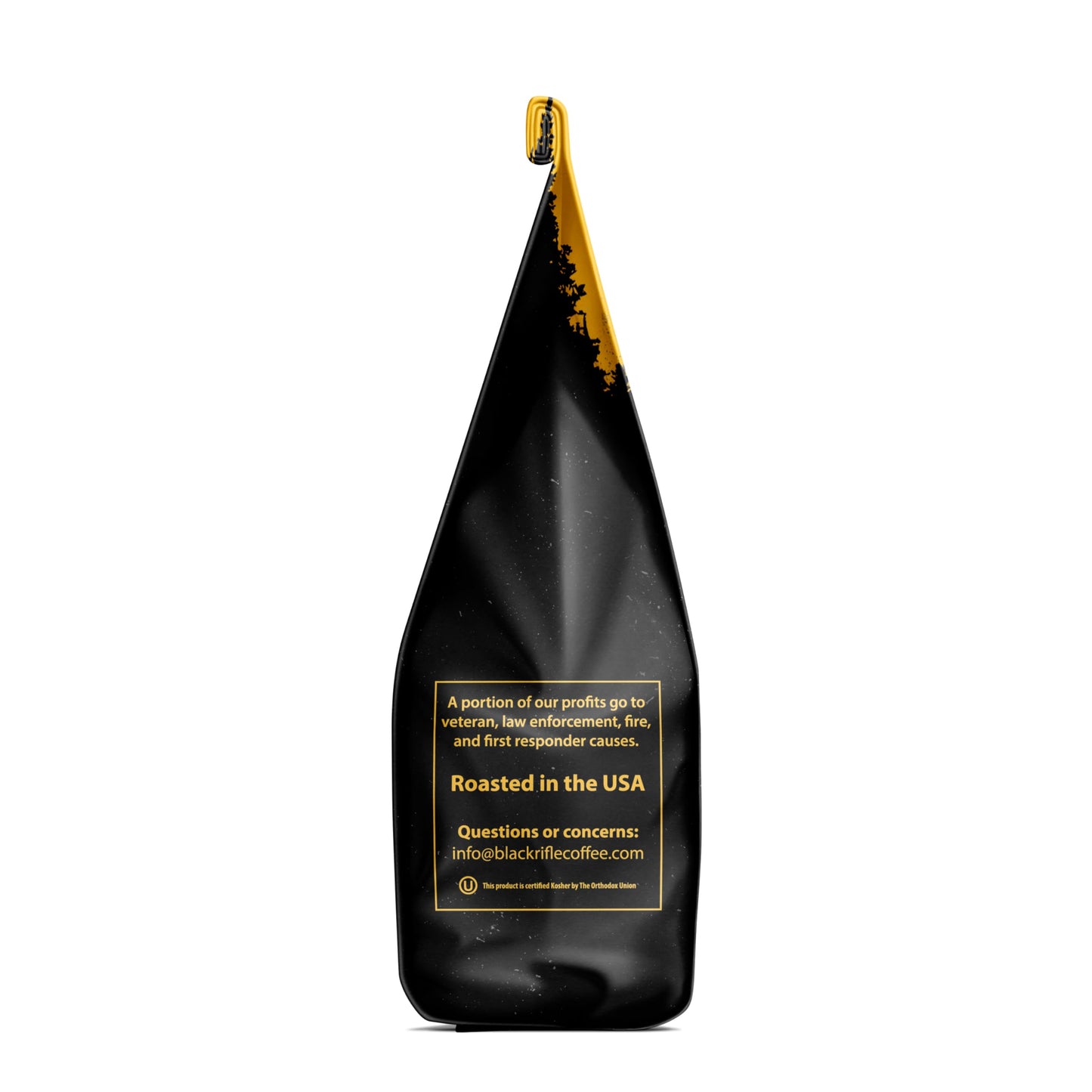 Black Rifle Coffee Company Ground Coffee Dark Roast - Roasted Blend Made from Pure Arabica Beans - Colombian & Brazilian Beans - Veteran Founded & American Made (Tactisquatch, 18oz Bag)