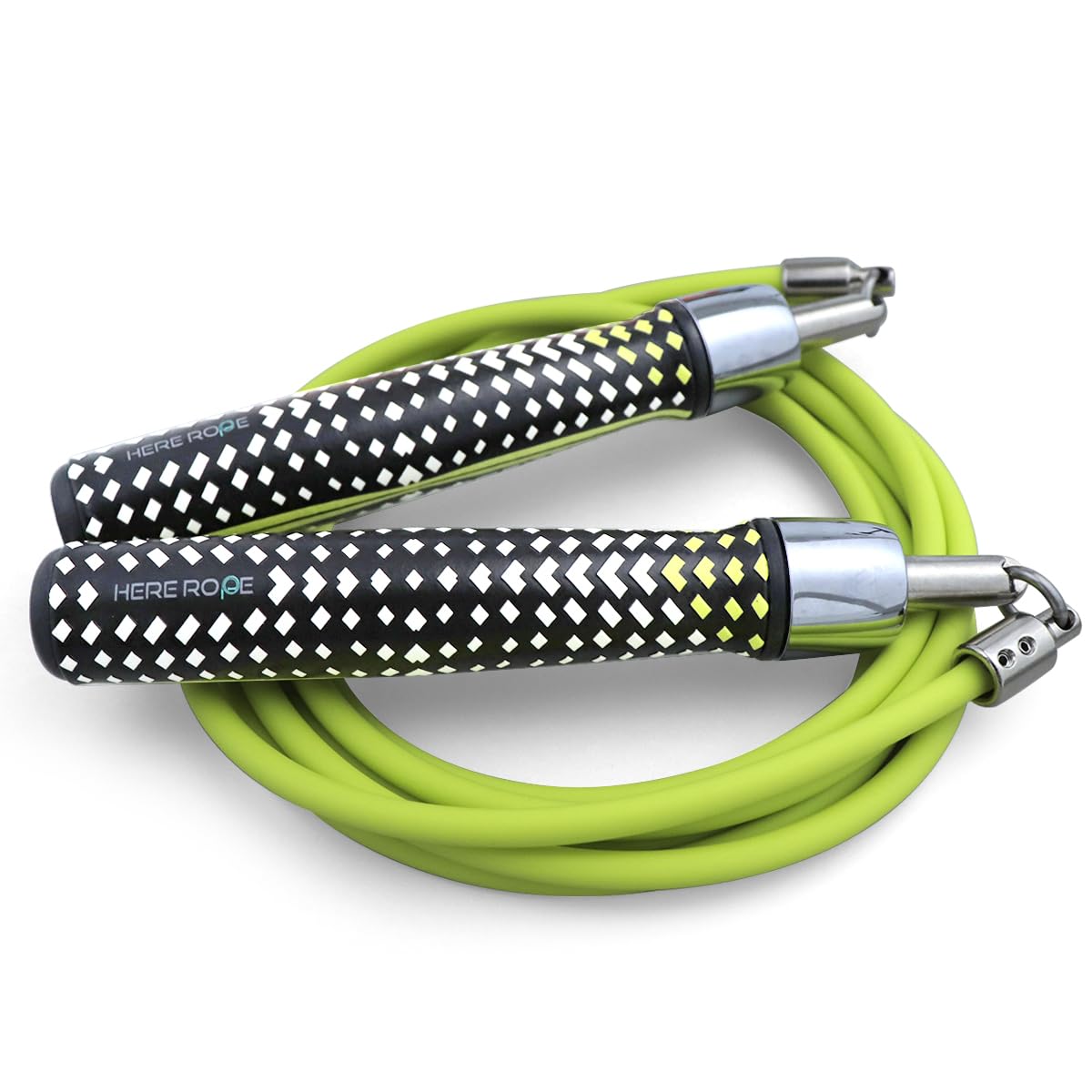 Hererope 1/4LB Weighted Jump Rope For Men Women Fitness - L Size