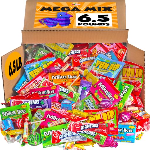 Candy Variety Pack Bulk - 6.5 Pounds - Individually Wrapped Assortment