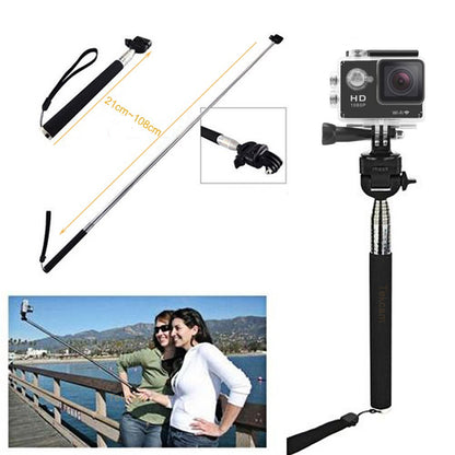 Action Camera Accessories Kit Compatible with Gopro Hero 13 12 11 10 9 8/AKASO EK7000/Brave 4/Brave 7 LE/DJI Osmo Action 5 pro/ODDV/Sjcam/Icefox, Selfie Stick Suction Cup Mount Floating Handle Grip