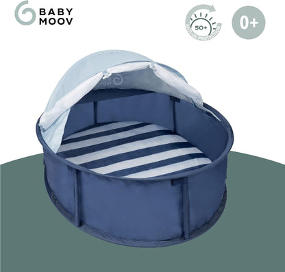 Babymoov Babyni Playpen, Activity Gym & Napper with Pop-Up System, 6 Toys and UPF 50+ Protection for Outdoor & Indoor Use