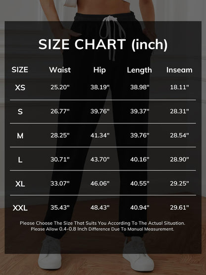 ATHMILE Halloween Baggy Sweatpants for Women with Pockets-Lounge Womens Pajams Pants-Womens Running Joggers Fall Clothes Outfits 2025 Orange Pink