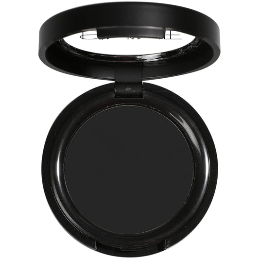 ISMINE Single Black Matte Eyeshadow Powder Palette High Pigment, Longwear, Intense Color Best Black Eyeshadow