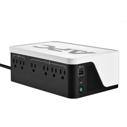 APC UPS Battery Backup, 700VA UPS with 4 Backup Battery Outlets, Type C USB Charging, BE700G3 Back UPS
