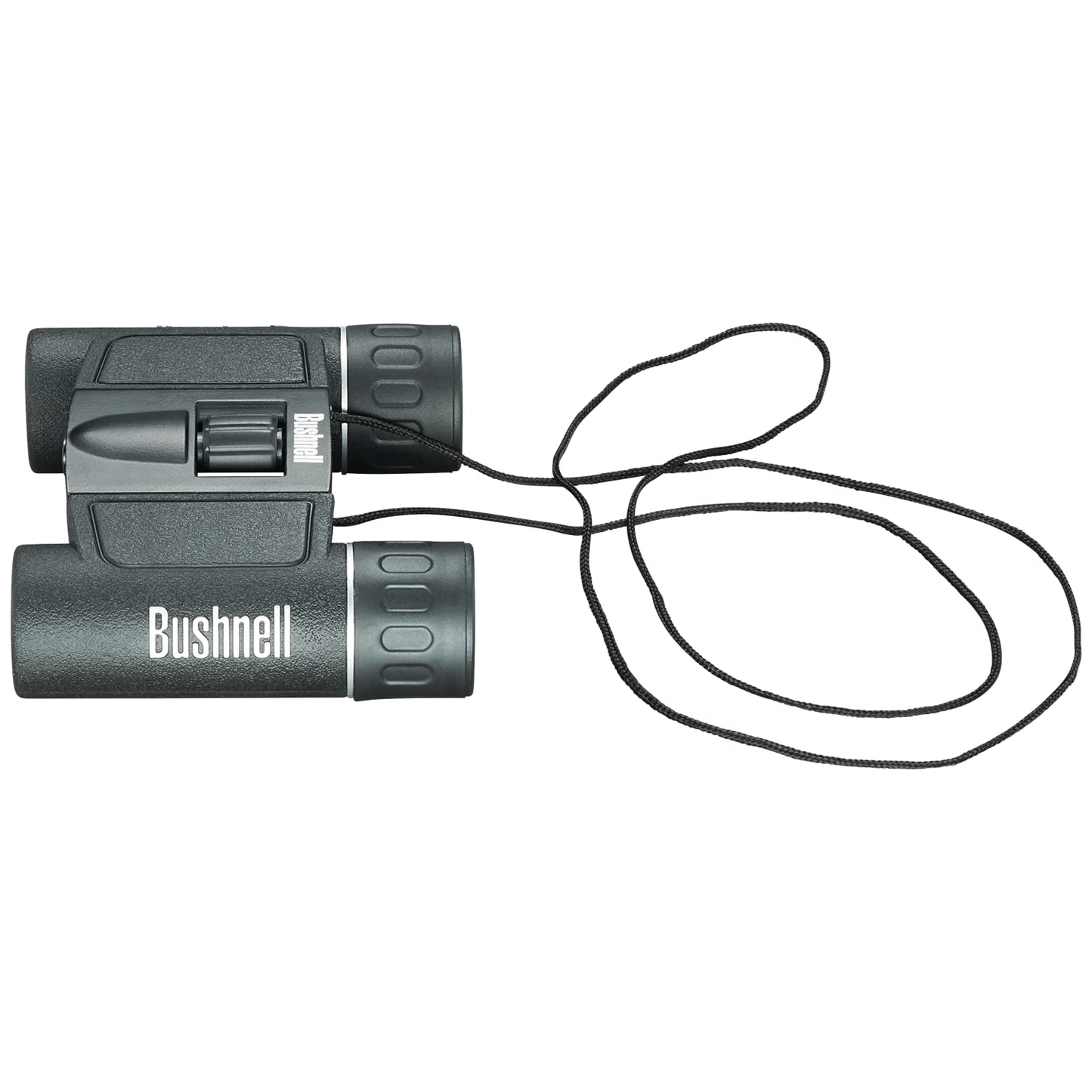 Bushnell Powerview 10x25 Compact Binoculars, High-Power Folding Roof Prism, Lightweight & Portable, Non-Slip Grip, Black - Ideal for Sports, Wildlife, and Outdoor Adventures
